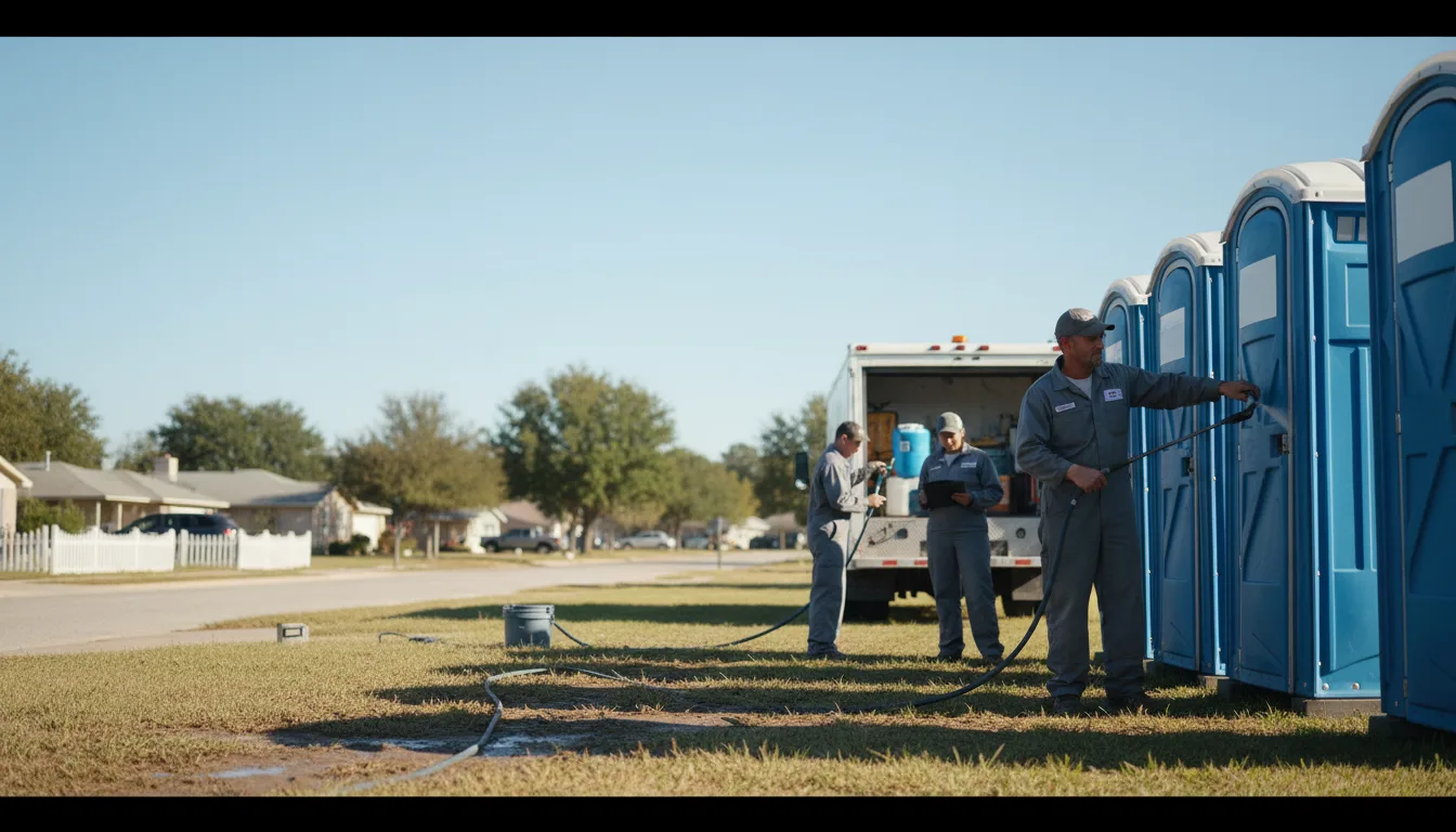 Long-Term Portable Toilet Rental in Linden, WI near me